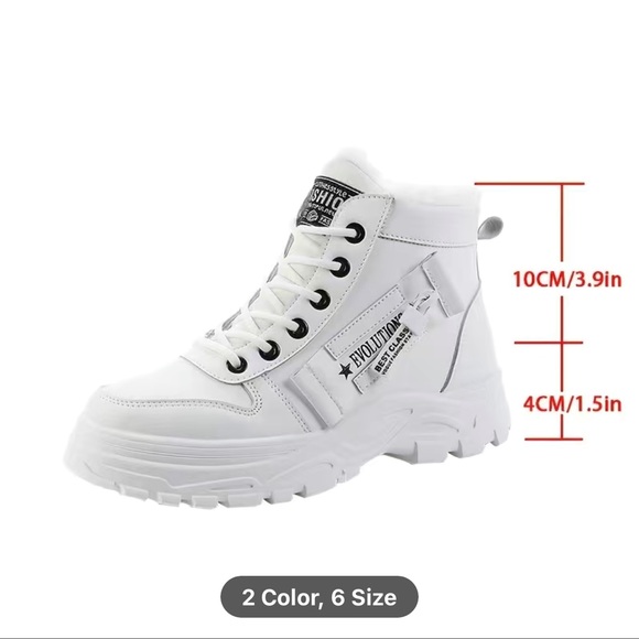 Evolutions | Shoes | New Evolutions White Booties | Poshmark